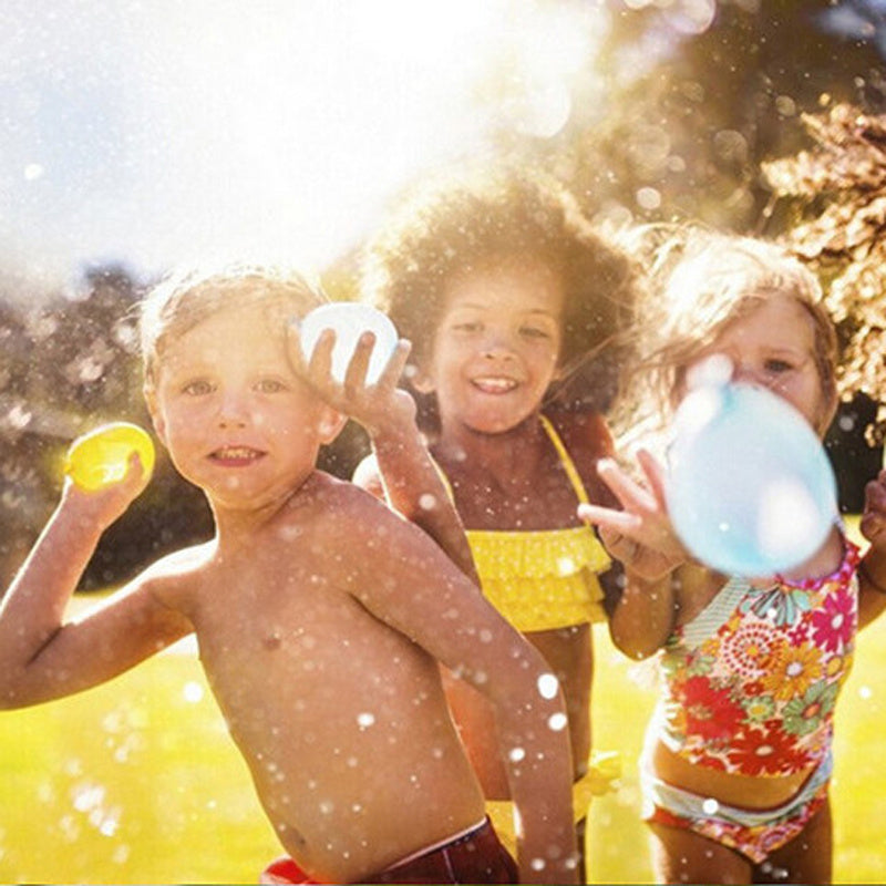 110 Pcs Premium Water Balloons Toys (Magic Summer + Beach Party Outdoor)