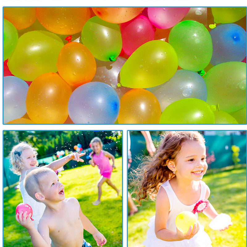 110 Pcs Premium Water Balloons Toys (Magic Summer + Beach Party Outdoor)