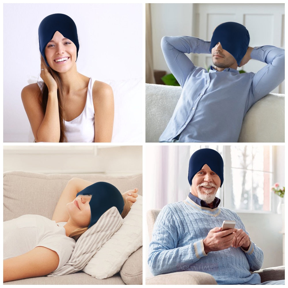 Premium Advance Gel Migraine Relief Hat