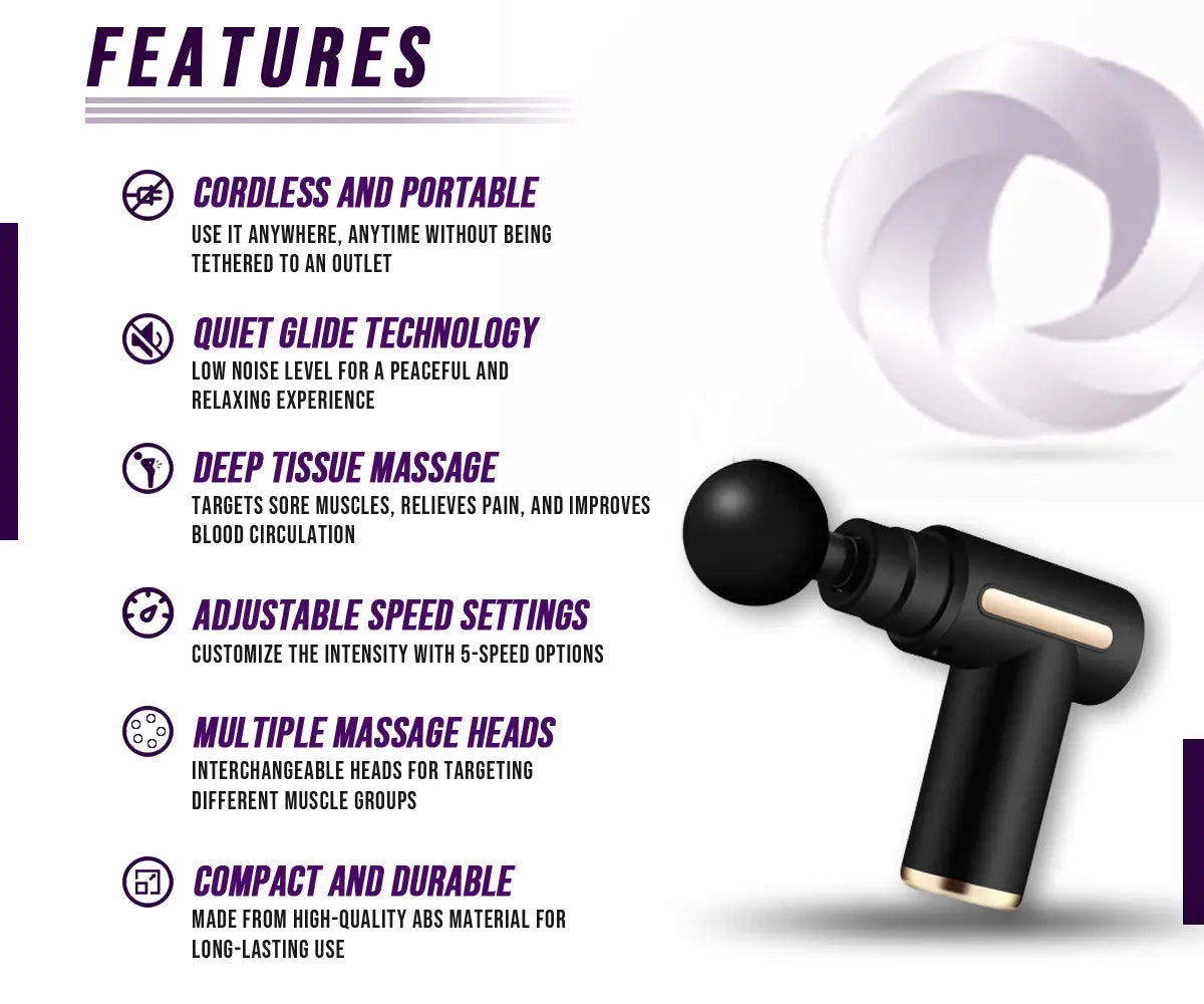 Premium Pulse Wave Muscle Massage Gun